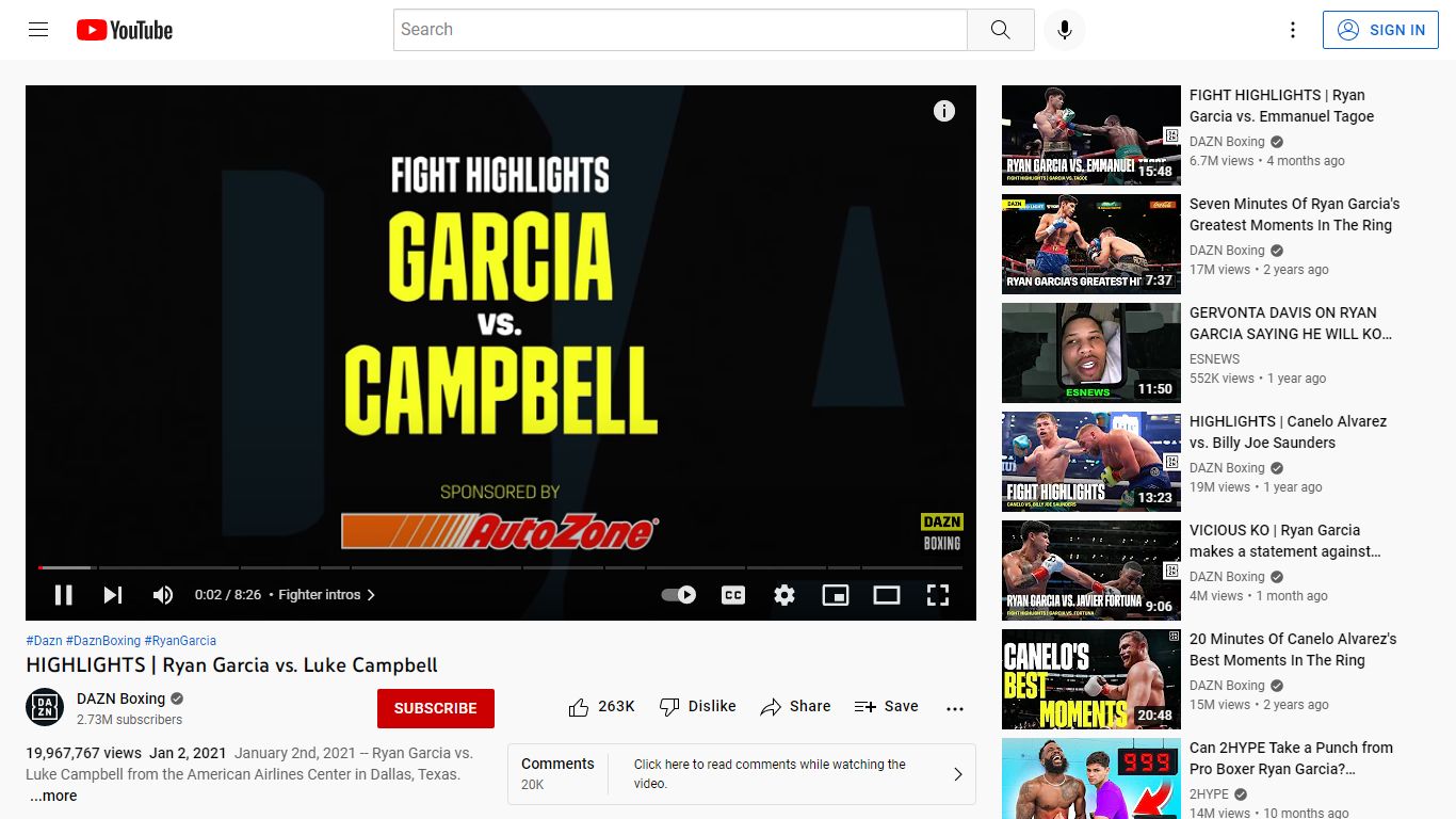 HIGHLIGHTS | Ryan Garcia vs. Luke Campbell - YouTube